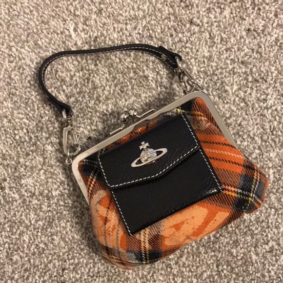 Vivienne Westwood Handbags - NWT Vivienne Westwood Tartan Kisslock Purse